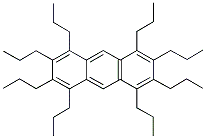 1,2,3,4,5,6,7,8-OCTAPROPYLANTHRACENE 结构式