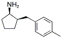 CIS-2-(4-METHYLBENZYL)CYCLOPENTANAMINE 结构式