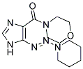4-({5-[(E)-PIPERIDIN-1-YLDIAZENYL]-1H-IMIDAZOL-4-YL}CARBONYL)MORPHOLINE 结构式