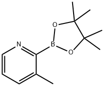 3-甲基吡啶-2-硼酸频哪醇酯 结构式