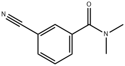 苯甲酰胺,3-氰基-N,N-二甲基 结构式