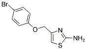 4-(4-BROMO-PHENOXYMETHYL)-THIAZOL-2-YLAMINE 结构式