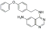 6-AMINO-4-(4-PHENOXYPHENYLETHYLAMINO)QUINAZOLINE 结构式