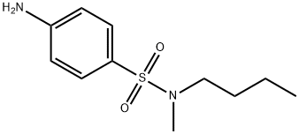 4-氨基-正丁基-N-甲基-苯磺酰胺 结构式