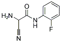 2-AMINO-2-CYANO-N-(2-FLUORO-PHENYL)-ACETAMIDE 结构式