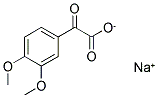 SODIUM, (3,4-DIMETHOXY-PHENYL)-OXO-ACETATE 结构式