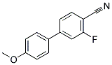 3-FLUORO-4'-METHOXY[1,1'-BIPHENYL]-4-CARBONITRILE 结构式