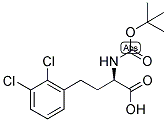 (R)-2-TERT-BUTOXYCARBONYLAMINO-4-(2,3-DICHLORO-PHENYL)-BUTYRIC ACID 结构式