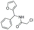 2-CHLORO-N-[2-FURYL(PHENYL)METHYL]ACETAMIDE 结构式