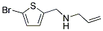 N-[(5-BROMOTHIEN-2-YL)METHYL]PROP-2-EN-1-AMINE 结构式