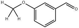 间甲氧基苯甲醛-D3氘代 结构式