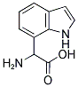 AMINO-(1H-INDOLE-7-YL)-ACETIC ACID 结构式