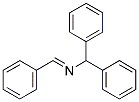 N-BENZYLIDENE-N-(DIPHENYLMETHYL)AMINE 结构式