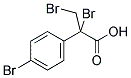 2,3-DIBROMO-2-(4-BROMOPHENYL)PROPIONIC ACID 结构式