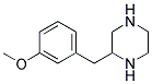 2-(3-METHOXY-BENZYL)-PIPERAZINE 结构式