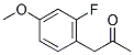 2-FLUORO-4-METHOXYPHENYLACETONE 结构式