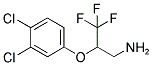 2-(3,4-DICHLORO-PHENOXY)-3,3,3-TRIFLUORO-PROPYLAMINE 结构式