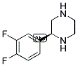 (S)-2-(3,4-DIFLUORO-PHENYL)-PIPERAZINE 结构式