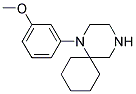 1-(3-METHOXYPHENYL)-1,4-DIAZASPIRO[5.5]UNDECANE 结构式