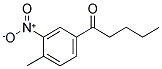 3-Nitro-4-methylvalerophenone 结构式