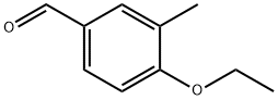4-乙氧基-3-甲基苯甲醛 结构式