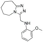 (2-METHOXY-PHENYL)-(6,7,8,9-TETRAHYDRO-5H-[1,2,4]TRIAZOLO[4,3-A]AZEPIN-3-YLMETHYL)-AMINE 结构式