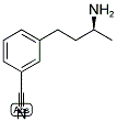 (S)-2-AMINO-4-(3-CYANOPHENYL)BUTANE 结构式