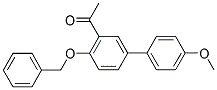 1-[4-(Benzyloxy)-4'-methoxy[1,1'-biphenyl]-3-yl] ethanone 结构式