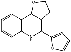 4-(呋喃-2-基)-2,3,3A,4,5,9B-六氢呋喃[3,2-C]喹啉 结构式