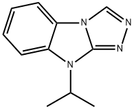 9-ISOPROPYL-9H-BENZO[4,5]IMIDAZO[2,1-C][1,2,4]TRIAZOLE 结构式