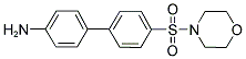 4'-(MORPHOLIN-4-YLSULFONYL)-1,1'-BIPHENYL-4-AMINE 结构式