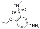 5-AMINO-2-ETHOXY-N,N-DIMETHYLBENZENESULFONAMIDE 结构式