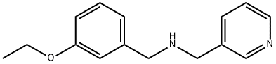 1-(3-ETHOXYPHENYL)-N-(PYRIDIN-3-YLMETHYL)METHANAMINE 结构式