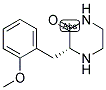 (R)-3-(2-METHOXY-BENZYL)-PIPERAZIN-2-ONE 结构式