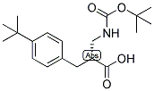 (R)-2-(TERT-BUTOXYCARBONYLAMINO-METHYL)-3-(4-TERT-BUTYL-PHENYL)-PROPIONIC ACID 结构式