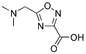 5-[(DIMETHYLAMINO)METHYL]-1,2,4-OXADIAZOLE-3-CARBOXYLIC ACID 结构式