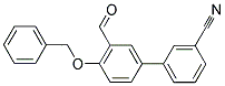 4'-(BENZYLOXY)-3'-FORMYL[1,1'-BIPHENYL]-3-CARBONITRILE 结构式