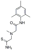2-[(2-AMINO-2-THIOXOETHYL)(METHYL)AMINO]-N-MESITYLACETAMIDE 结构式