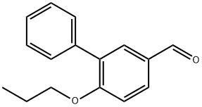 6-Propoxy[1,1'-biphenyl]-3-carbaldehyde 结构式