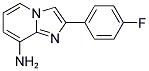 2-(4-FLUORO-PHENYL)-IMIDAZO[1,2-A]PYRIDIN-8-YLAMINE 结构式
