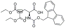 FMOC-L-GLA(OET)2-OH 结构式