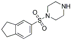 1-(2,3-DIHYDRO-1H-INDEN-5-YLSULFONYL)PIPERAZINE 结构式