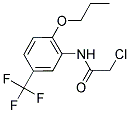 2-CHLORO-N-[2-PROPOXY-5-(TRIFLUOROMETHYL)PHENYL]ACETAMIDE 结构式