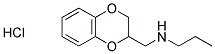 N-(2,3-DIHYDRO-1,4-BENZODIOXIN-2-YLMETHYL)-N-PROPYLAMINE HYDROCHLORIDE 结构式