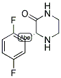 (R)-3-(2,5-DIFLUORO-PHENYL)-PIPERAZIN-2-ONE 结构式