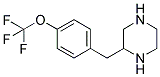 2-(4-TRIFLUOROMETHOXY-BENZYL)-PIPERAZINE 结构式