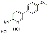 5-(4-METHOXYPHENYL)PYRIDIN-2-YLAMINE DIHYDROCHLORIDE 结构式