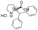 (R)-ALPHA-BENZHYDRYL-PROLINE-HCL 结构式
