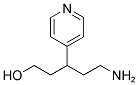 5-氨基-3-吡啶-4-基戊烷-1-醇 结构式