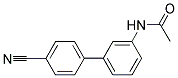 N-(4'-CYANO[1,1'-BIPHENYL]-3-YL)ACETAMIDE 结构式